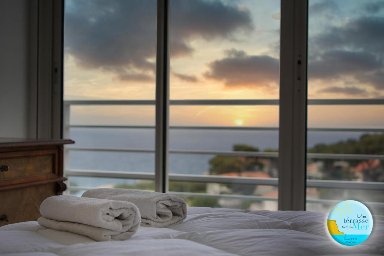 Une Terrasse Sur La Mer 3 Pers 2 Chambres Vue Mer 카시스 외부 사진