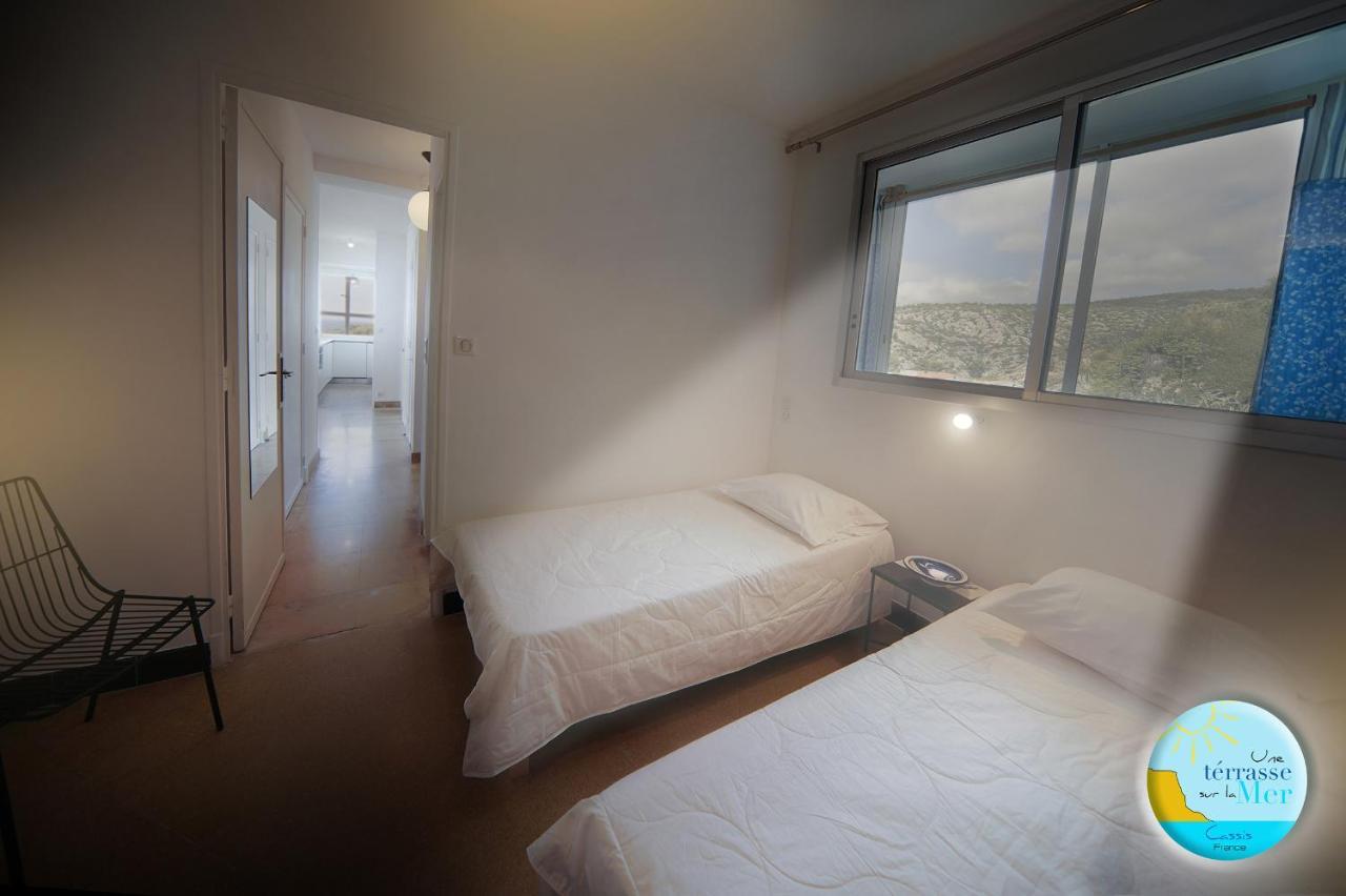 Une Terrasse Sur La Mer 3 Pers 2 Chambres Vue Mer 카시스 외부 사진