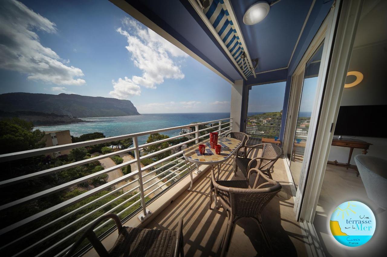 Une Terrasse Sur La Mer 3 Pers 2 Chambres Vue Mer 카시스 외부 사진