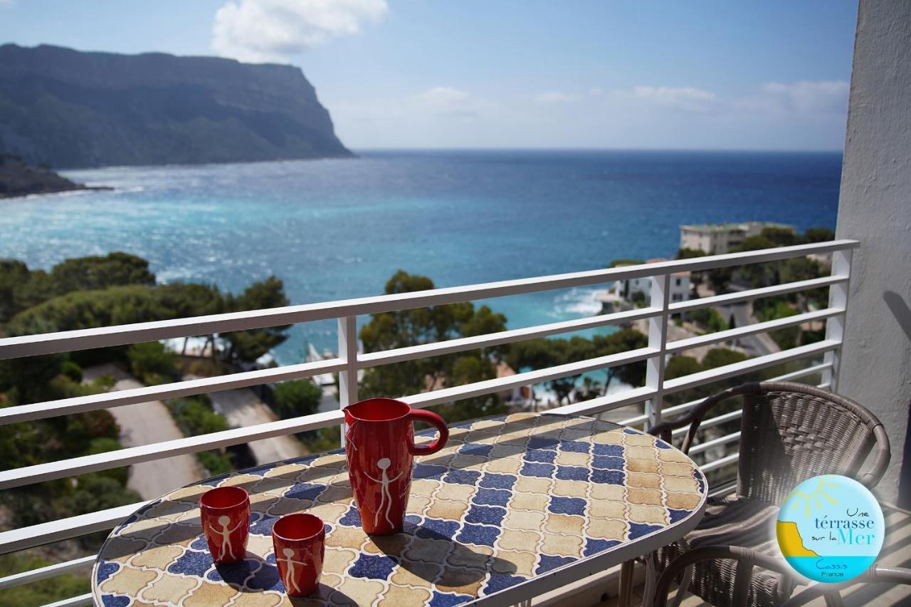Une Terrasse Sur La Mer 3 Pers 2 Chambres Vue Mer 카시스 외부 사진