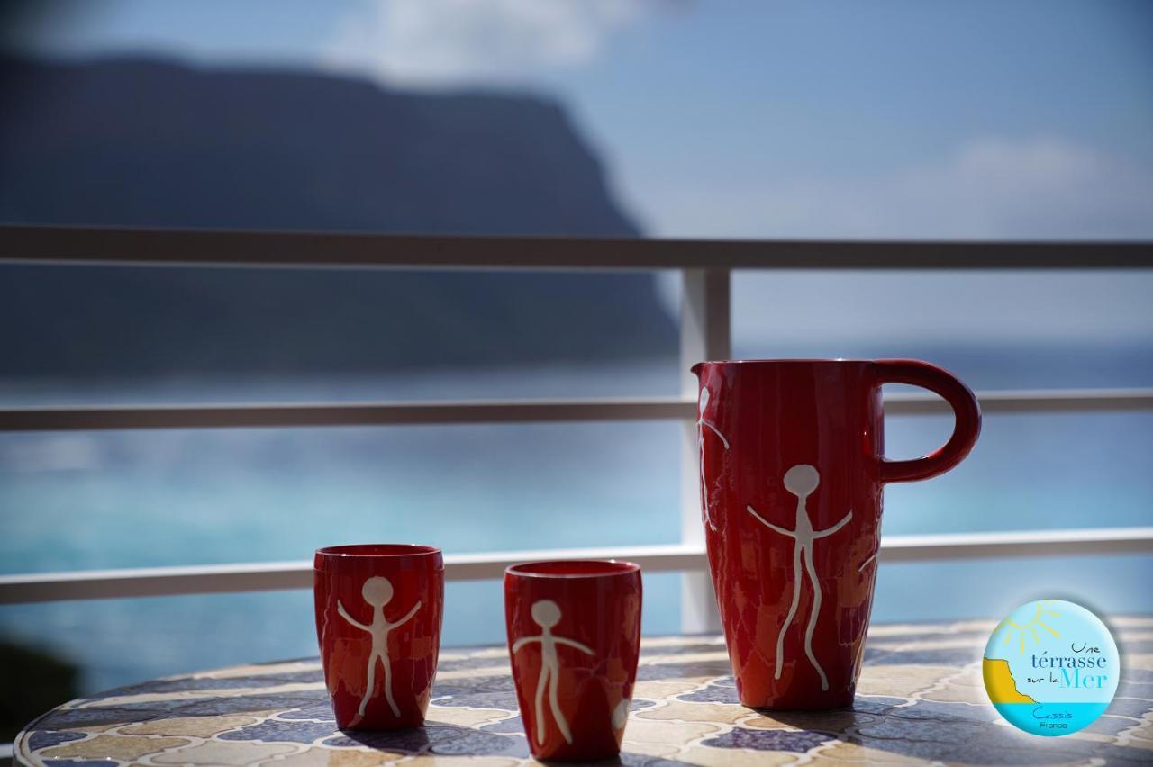 Une Terrasse Sur La Mer 3 Pers 2 Chambres Vue Mer 카시스 외부 사진